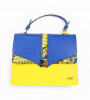 SQUARE ROYAL Bleu Jaune